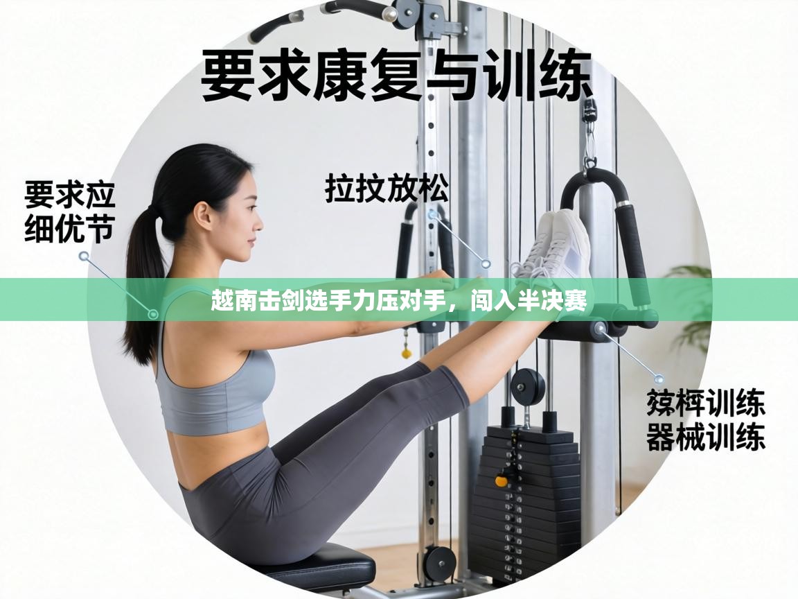 越南击剑选手力压对手,闯入半决赛