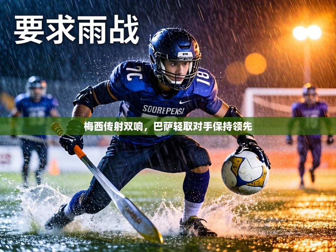 梅西传射双响,巴萨轻取对手保持领先